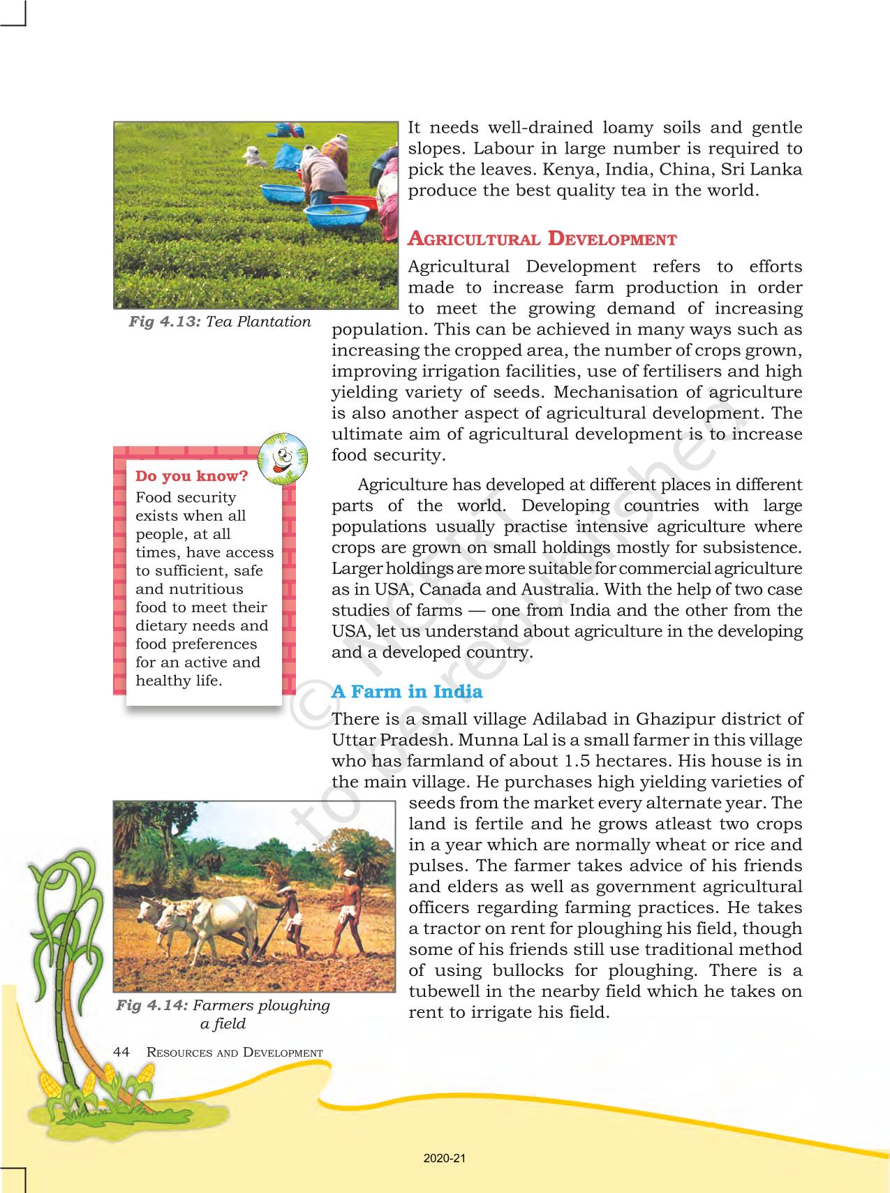 agriculture-ncert-book-of-class-8-geography-resources-and-development